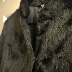 Real Mink black Jacket